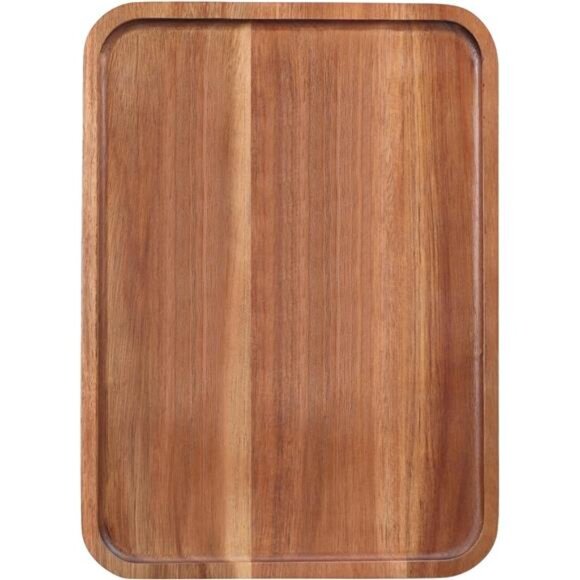Large Wooden Serving Platter Charcuterie Board Acacia Wood Cheese Snack Tray - Picture 1 of 8